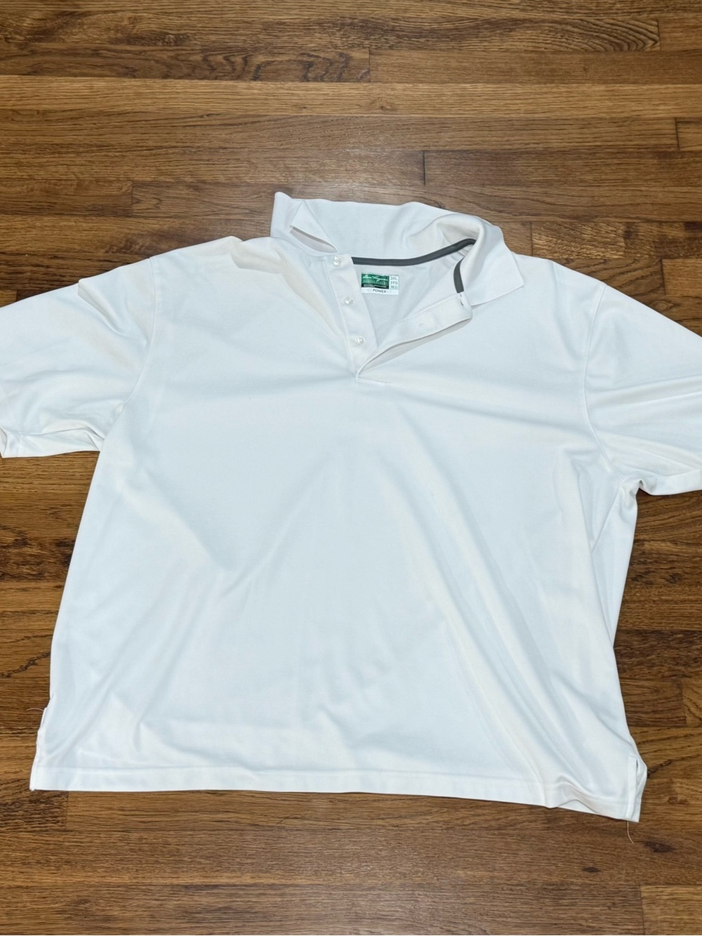 Ben Hogan Performance Power Air Polo Shirt Mens 3XL White Golf Short Sleeve